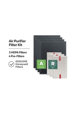 Hepa Hava Temizleyici Filtre Kiti - 3 Hepa R Yedek Filtre Ve 4 A Karbon Önceden Kesilmiş Ön Filtre İçerir - Havadak Çok Renkli