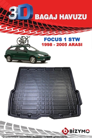 Ford Focus 1 Stw 1998-2005 3D Bagaj Havuzu Bizymo Ford Focus 1 Stw 1998-2005 3D Bagaj Havuzu Bizymo