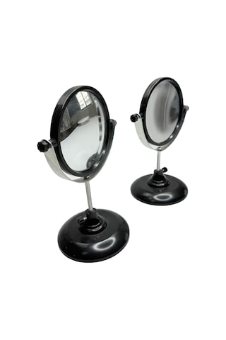 İçbükey Ve Dışbükey Çukur Ve Tümsek Ayna Seti 10cm Çapında Ayarlanabilir Çerçeveli Kaideli Eğitim İçin