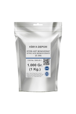 Sitrik Asit Monohidrat 1 Kg.