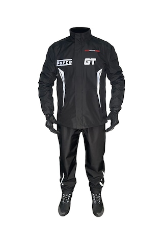 Forte Gt 1140 Alt-üst Takım Yağmurluk Siyah