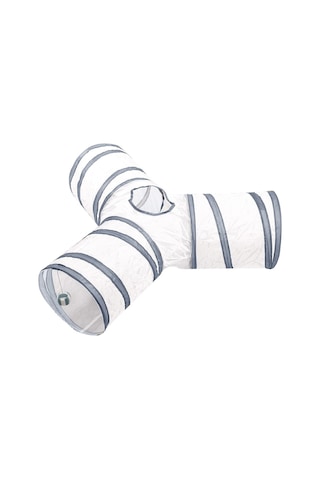 Üç Kanallı Uzun Kedi Oyun Tüneli 25 x 30 CM