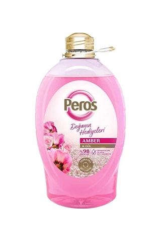 Peros Amber & Gül Sıvı Sabun 3 L