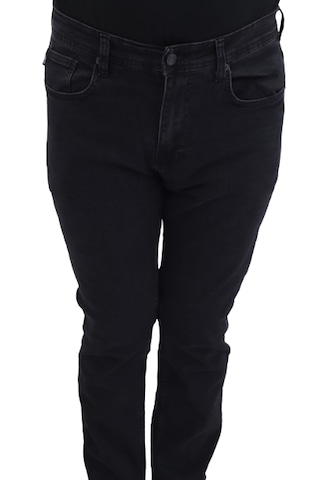 Hacker Jeans Hacker Dmctekstil Erkek 1010 Yüksek Bel Normal Kesim Boru Paça Jean Pantolon Füme