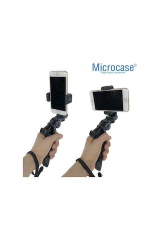 Telefonlar Için Mini El Tutucu Tripod Vlog Video Fotoğraf Al2461