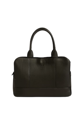 Evrak Çantası Kadın Büyük Geniş Hacimli Günlük Şık El Omuz Çantası Siyah