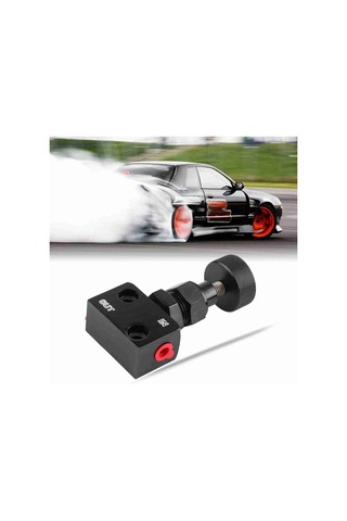 Yaozixa Profesyonel Motorspor Fren Oran Valfi - Evrensel Uyumlu, 150-1200psı, Sürüş Kontrolünü Artırır, Siyah Drift, Rally, Yarış Araçları İçin