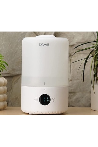 Levoit Levoıt Bebekler Için Üstten Doldurma 3l Nemlendirici, Ultrasonik Soğuk Buğu Nemlendirici Ve Difüzör, 28db Sessiz Otomatik Mod, Alexa Ve App Ile, Zamanlayıcı, Bpa Free Dual 200s Oksimetre