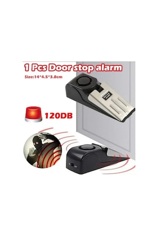120db Kapı Durdurma Alarmı Titreşimli, Emniyet Kama Kapı Durdurucu,