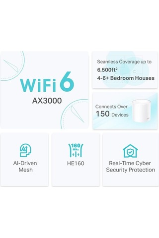 Tp-lınk Deco X50-poe 3-pack Mesh System