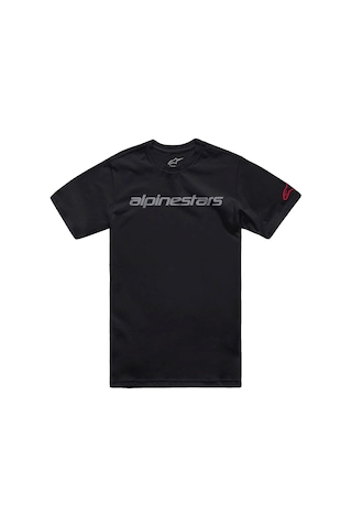 Alpinestars Linear Wormark 2.0 Csf Tişört Siyah Beyaz Kırmızı