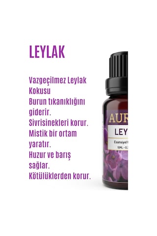 Auran Leylak Esansiyel Uçucu Yağı 10 ML
