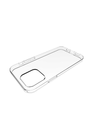 Apple Uyumlu iPhone 14 Pro Tchs Süper Silikon Kılıf-renksiz Renksiz