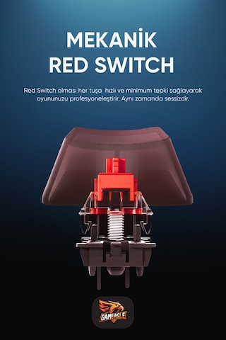 Neopulse Mekanik Klavye Gaming Klavye Red Switch Rainbow 63 Tuşlu Gasket Klavye Mini 12mod Beyaz