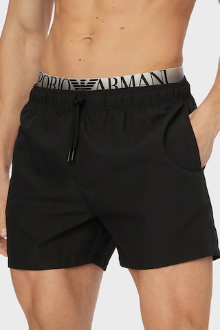 Emporio Armani Erkek Deniz Şortu Em000687 Af20432 Uc001 Siyah