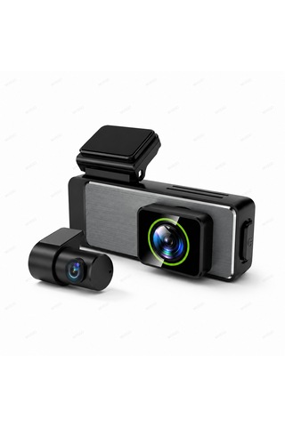 Blc 4k Ultra Hd Araç İçi Kamera Ön Ve Arka Çift Kameralı Akıllı Ekranlı Dash Cam Gece Görüşlü G-sensörlü 140 Geniş Açı Microsd Kart Destekli