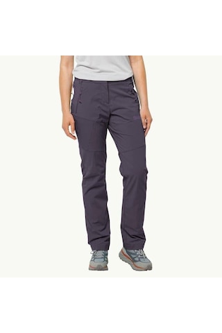 Jack Wolfskin Glastal Pants W Kadın Pantolon Mor