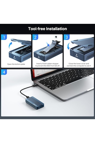 Acasis TBU405PROM1 Thunderbolt4 SSD Disk Kutu