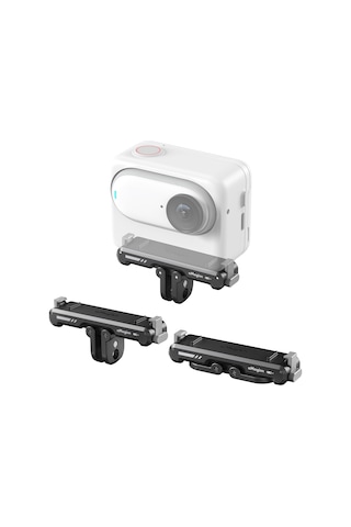 Yunboo Amagisn Ag11 Alüminyum Hızlı Çıkarılabilir Manyetik Aksesuar - Insta360 Go 3 Uyumlu Siyah