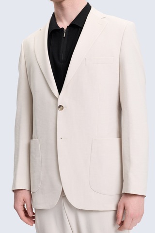 Hatemoğlu Taş Slim Fit Mono Yaka Casual Takım Elbise