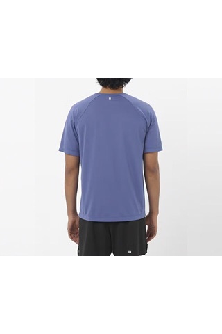 Salomon Shakeout Core Ss Tee Erkek Koşu Tişörtü Lc2841000 Mor