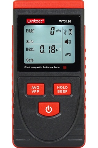 Wintact Wt3120 Endüktif Ahşap Nem Ölçer Elektromanyetik Radyasyon Test Cihazı