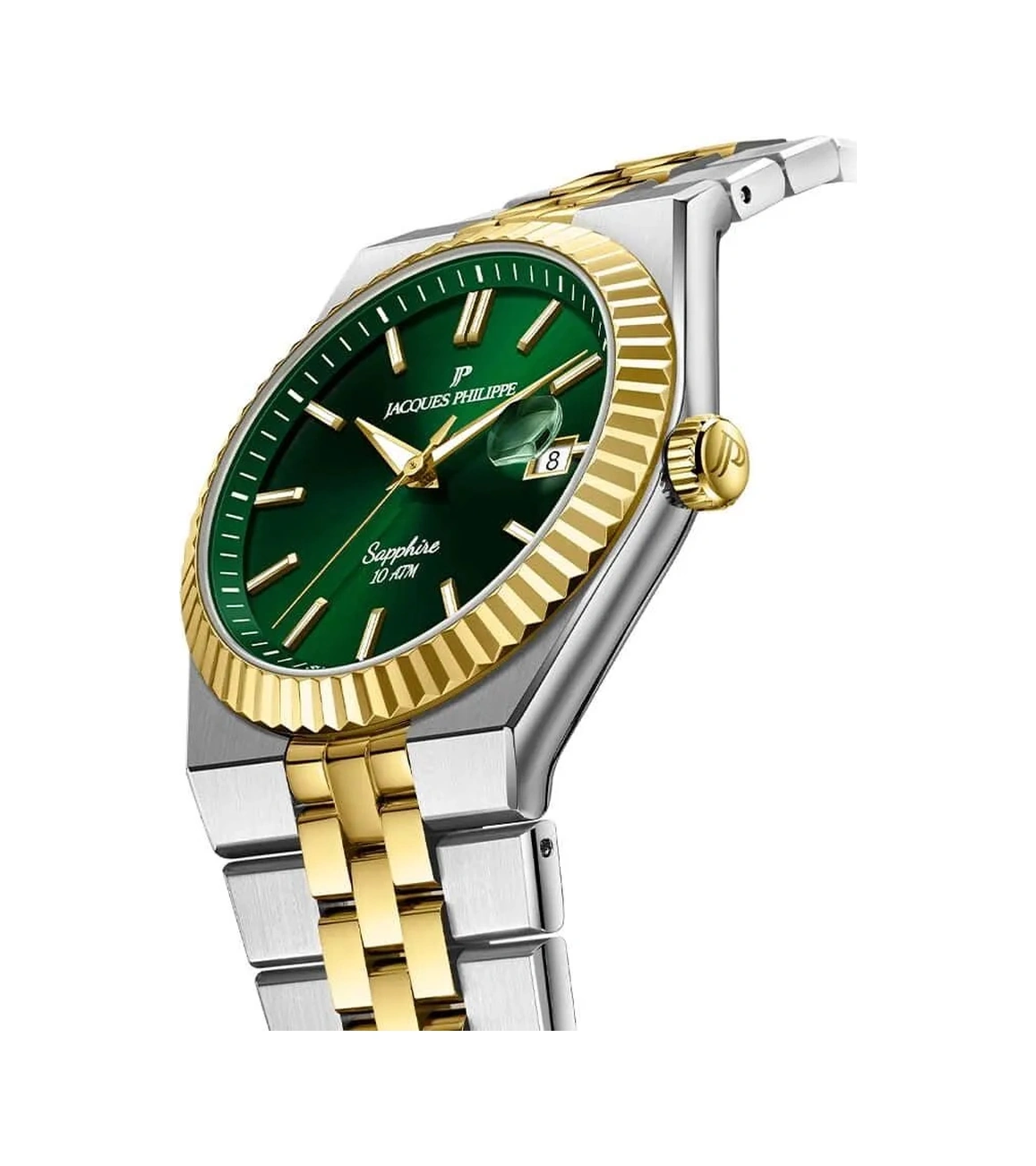 Jacques Philippe Jpqgs10473x8 Erkek Kol Saati Metalik Gri