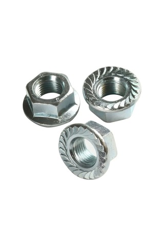 Altıköşe Flanşlı Somun M6 - 100 Adet Çok Renkli