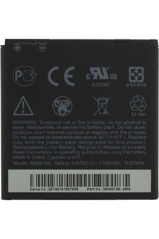 Senalstore Htc Evo 3d / Sensation Xe Batarya Pil Bg86100
