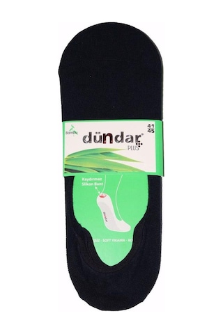 12 Adet Dündar Erkek Bambu Silikonlu Dikişsiz Babet Çorap 001
