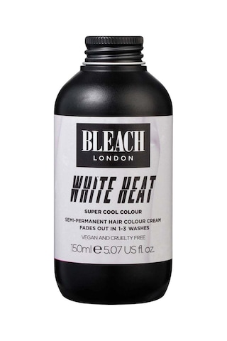 Bleach London White Heat Super Cool Colour 150 Ml Vegan Geçici Beyaz Saç Rengi