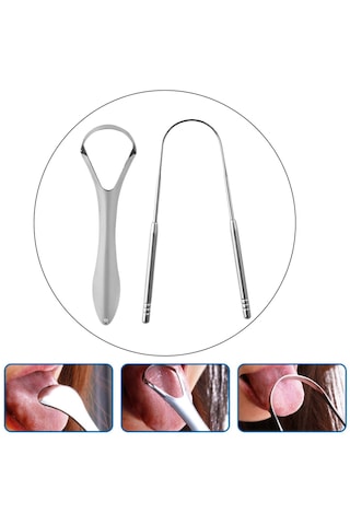 Dolıty Dil Temizleyici Kaplama Erkekler Kadınlar Stil-c