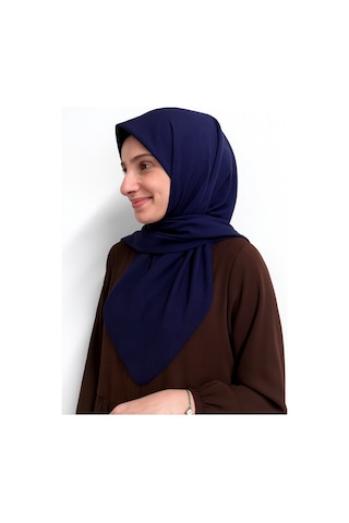 Bilenler Denim Kare Eşarp Kaymaz, Rahat Ve Şık Kullanım Lacivert