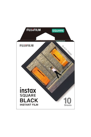 Instax Square Black Edition 10'lu Kare Özel Film