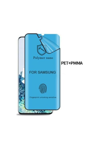 Samsung Uyumlu Galaxy Note 9 Polymer Nano Full Kaplayan Ekran Koruyucu