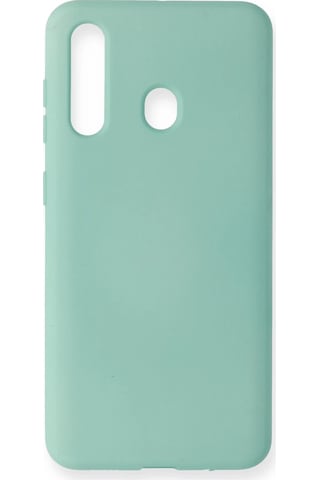 Cosmotex Newface Samsung Galaxy Uyumlu M40 Kılıf Nano İçi Kadife Silikon - Turkuaz