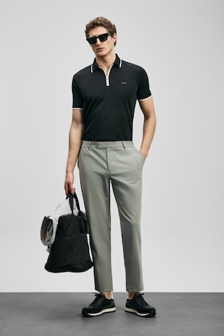 Lufian Chase Erkek Polo Yaka T-shirt 111040236 Siyah