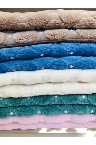 Miosse Pure 10 Adet 30x50 Cm Lüx %100 Pamuk El-yüz-misafir Havlusu Çok Renkli
