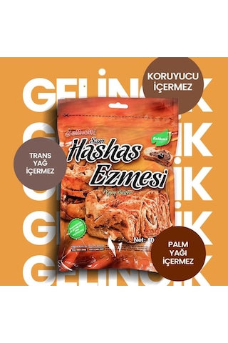 Katkısız Doğal Sarı Haşhaş Ezmesi 500 Gr Geleneksel Yoğun Lezzet