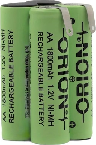 Orion Aa 4.8V 1800Mah Ni-Mh Şarjlı Vidalama Pili