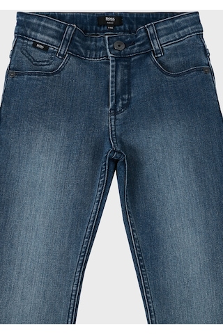 Hugo Boss Çocuk Kot Pantolon 24710/z07 Stone Mavi