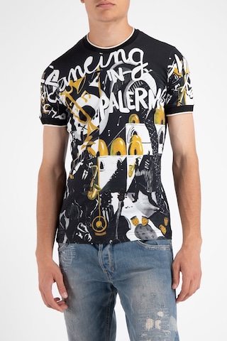 Dolce & Gabbana Dolce&Gabbana Dancing in Palermo T-shirt G8HA8THP7DE Çok Renkli