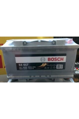Bosch Uyumlu 12 Volt 100 Amper Akü S5 017 2 Yıl Gararntili