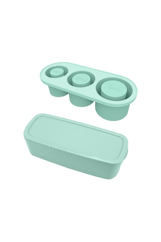 Dianziye Gıda Seviyesi Silikon Buz Kalıbı, Kapaklı 3 Boş Silindir Şekli, Uzun Süreli Soğutma, 20-40oz Bardaklar İçin Uyumlu - Kahverengi Çok Renkli