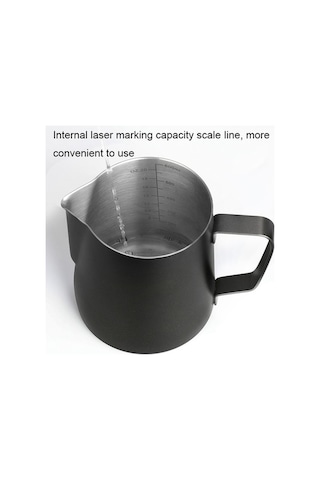 Pazly Ölçekli 304 Paslanmaz Çelik Cezve 600ml Ev/kafe/restoran Kahve Latte