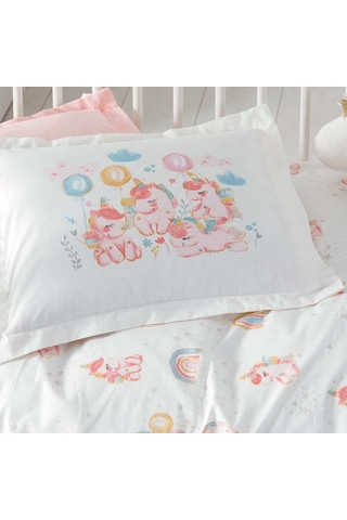 Yataş Bedding Unicorn Ranforce Bebek Nevresim Takımı