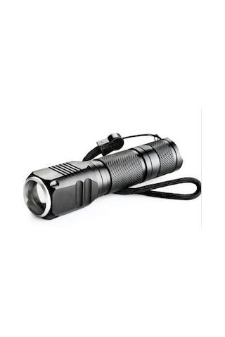F-82 T6 Led Zoomlu 2000 Lm Yüksek Işık Şarjlı El Feneri