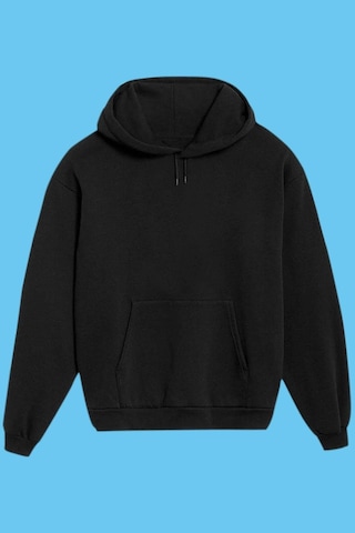 Tarzsokak Unisex Siyah Bugs Bunny Sırt Baskılı Sweatshirt