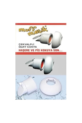 4 Adet Koku Yok Çekvalfli Adaptör Conta Lavabo Gideri Koku Önleyici Gider Adaptör