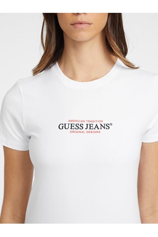 Guess Kadın Tişört-w4yı03j1314 Pure Whıte